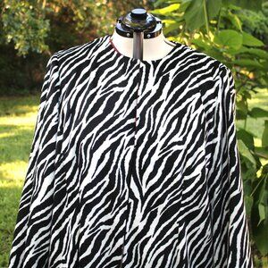 Faux Fur Knee Length Luxurious Coat